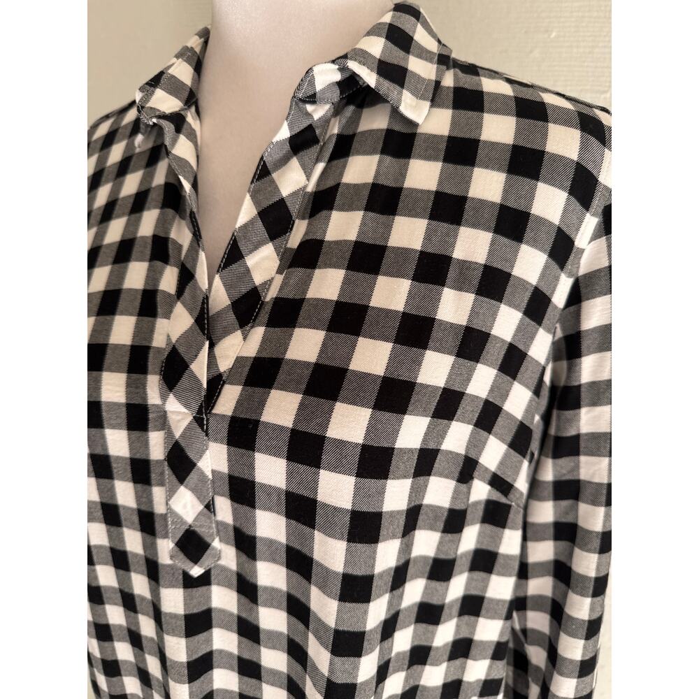 J.Jill Checkered Shirt Dress - Picture 11 of 12